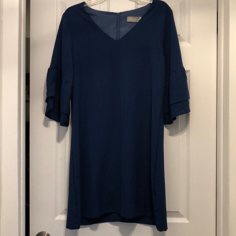 New Chiffon Ruffle Sleeve Dress